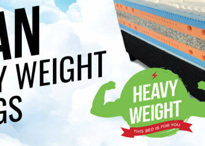 Titan Weight Master bed – heavy duty design supporting up to 180kg, featuring durable materials, firm comfort, and premium handcrafted quality.